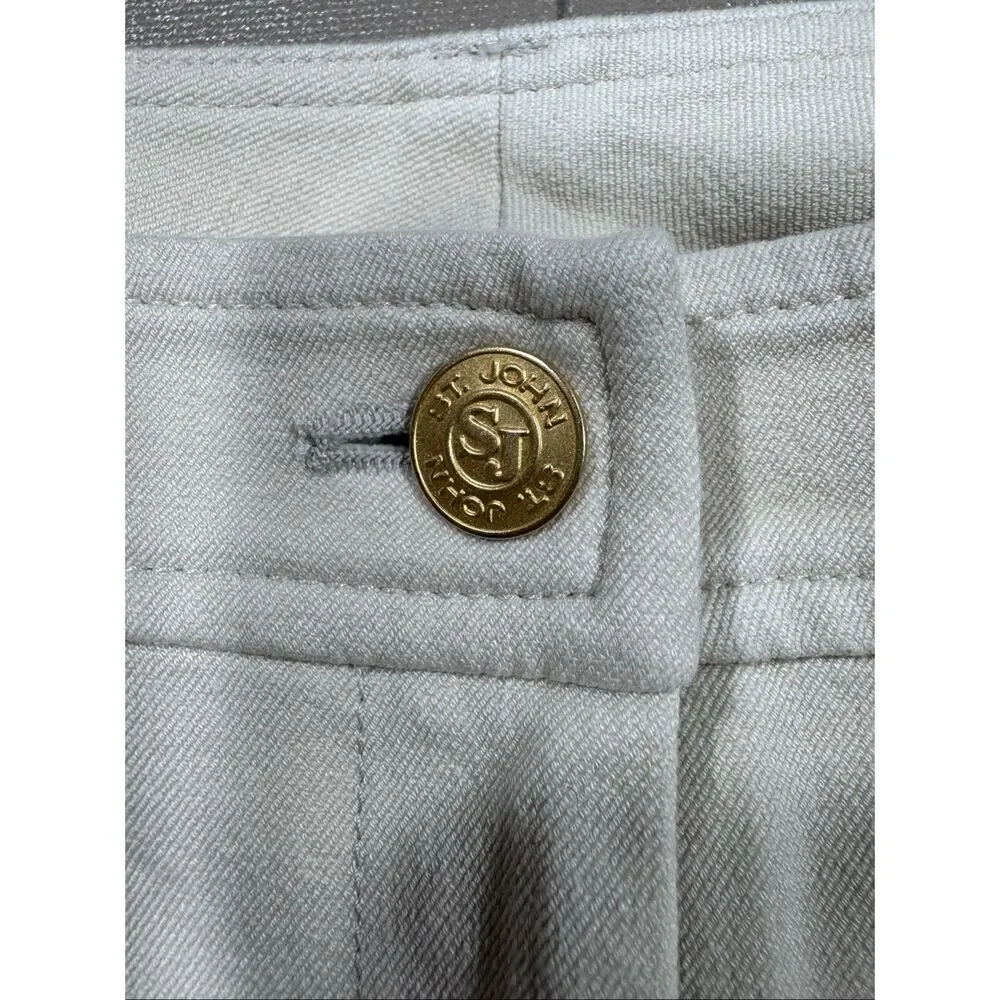 St.‎ John White Crop Pant